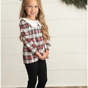 Wren and James Smocked Holiday Top